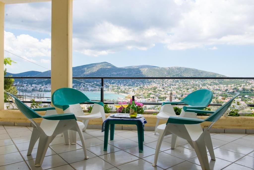 Niki Seaview Apartment Pórto Ráfti Esterno foto