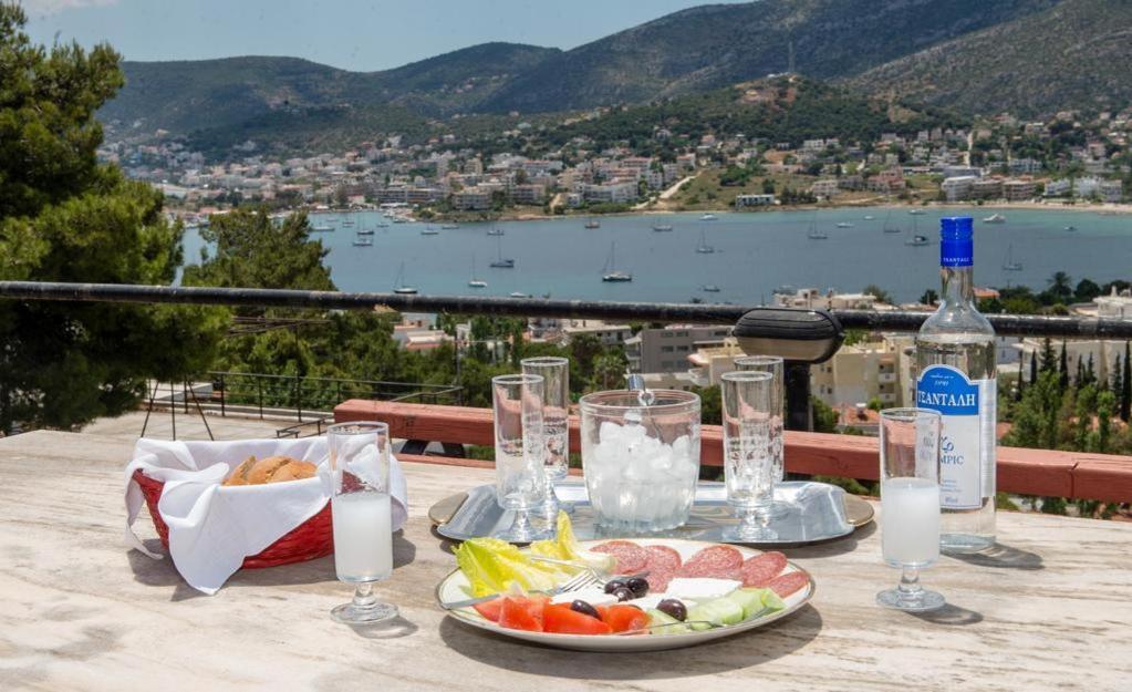 Niki Seaview Apartment Pórto Ráfti Esterno foto